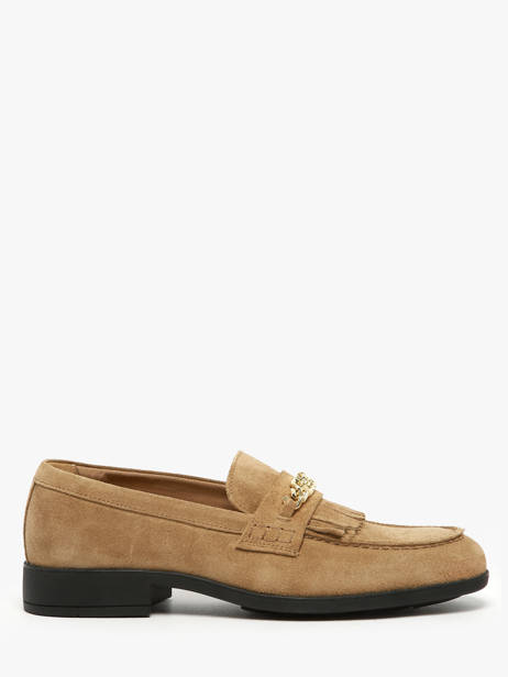 Mocassins Uit Leder Tommy hilfiger Beige accessoires 8972RBC